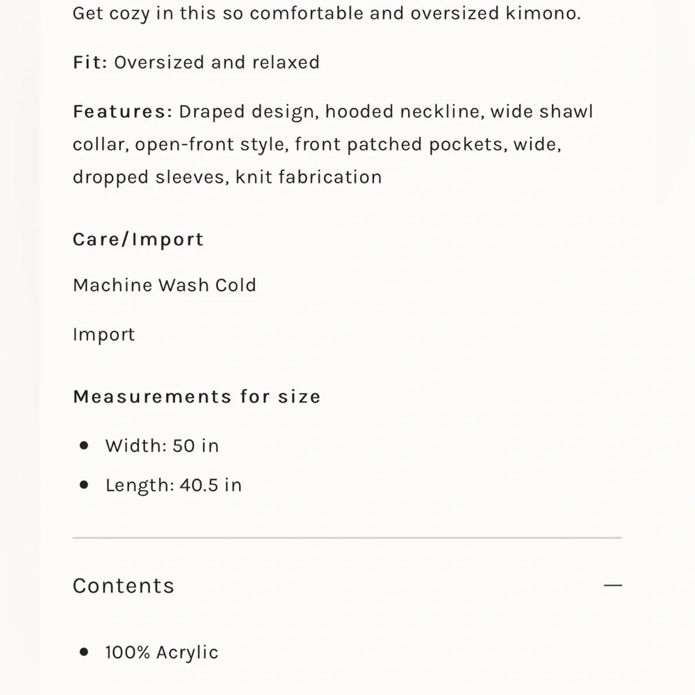 Free People SUPER SOFT oversized hooded kimono - Picture 6 of 10